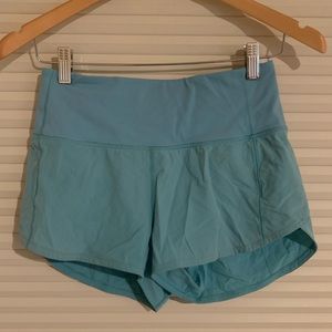 Lulu lemon Speed Up high rise shorts